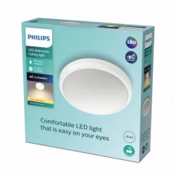 Philips Doris Plafond 6W Nikkel