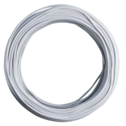 E-Line Ledning Flad 2x0,75 Hvid 25 M