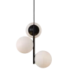 Nordlux Lilly Pendel Sort/opal 2 Nordlux Lilly Pendel Sort/opal -EL OG BELYSNING Butik unnamed file 1157