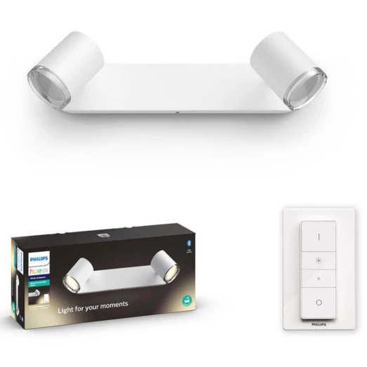 Philips Hue Adore To Spot Til Badeværelse GU10 LED 5 Philips Hue Adore To Spot Til Badeværelse GU10 LED - Billede 3