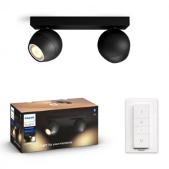 Philips Hue Buckram Dobbelt Spot GU10 LED -EL OG BELYSNING Butik unnamed file 1283