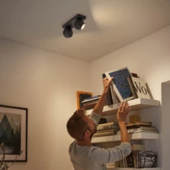 Philips Hue Buckram Dobbelt Spot GU10 LED -EL OG BELYSNING Butik unnamed file 1286