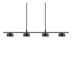 Nordlux Clyde Pendel 4-skinne Sort