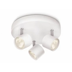 Philips Star LED Spot 3x4W Hvid