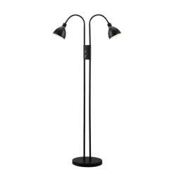 Nordlux Ray Gulvlampe Med Dæmper Sort