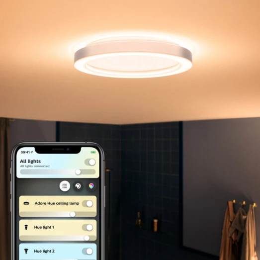 Philips Hue Adora Loftslampe Til Badeværelse LED 5 Philips Hue Adora Loftslampe Til Badeværelse LED - Billede 3