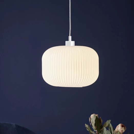 Nordlux Milford 30 Pendel Opal Glas 4 Nordlux Milford 30 Pendel Opal Glas - Billede 2