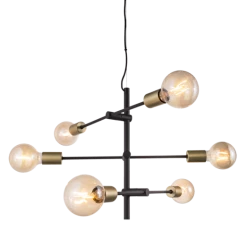 Nordlux Josefine Pendel Sort/messing
