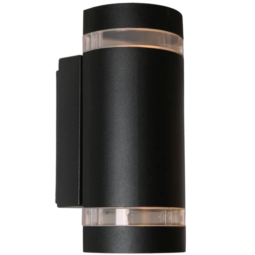 Nordlux Focus Udendørs Væglampe 2xGU10 Sort 3 Nordlux Focus Udendørs Væglampe 2xGU10 Sort