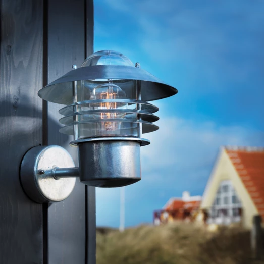 Nordlux Vejers Udendørs Væglampe Galvaniseret 6 Nordlux Vejers Udendørs Væglampe Galvaniseret - Billede 4