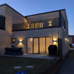 Nordlux Rold Rund Udendørs Væglampe Sort -EL OG BELYSNING Butik unnamed file 1504