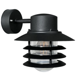 Nordlux Vejers Down Udendørs Væglampe Sort