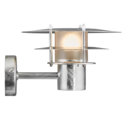 Nordlux Bastia 24 Væglampe Galvaniseret -EL OG BELYSNING Butik unnamed file 1519