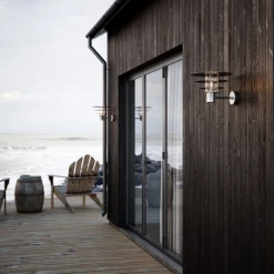 Nordlux Bastia 24 Væglampe Galvaniseret -EL OG BELYSNING Butik unnamed file 1521