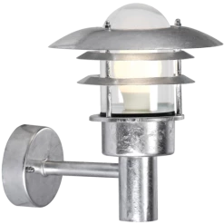 Nordlux Lønstrup 22 Udendørs Væglampe Galvaniseret