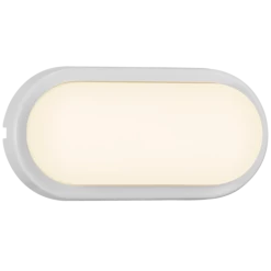 Nordlux Store Oval Væglampe Hvid