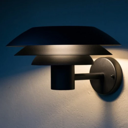 Dyberg Larsen DL25 Udendørs Væglampe Sort 5 Dyberg Larsen DL25 Udendørs Væglampe Sort - Billede 3