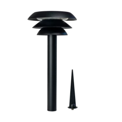 Dyberg Larsen DL20 Solcelle Lampe Sort 2 Stk. Pak