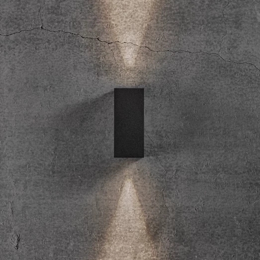 Nordlux Asbol Kubi Udendørs Væglampe Sort 8 Nordlux Asbol Kubi Udendørs Væglampe Sort - Billede 6