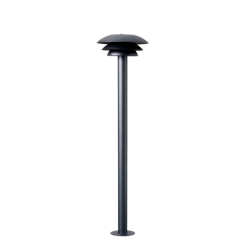 Dyberg Larsen DL25 Udendørs Havelampe Mat Sort, Ø25 Cm