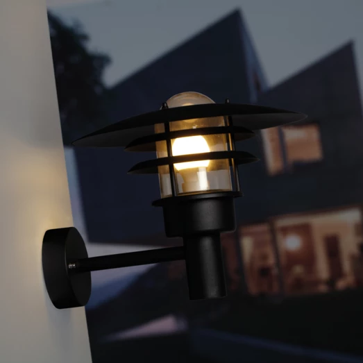 Nordlux Lønstrup 32 Udendørs Væglampe Sort 4 Nordlux Lønstrup 32 Udendørs Væglampe Sort - Billede 2