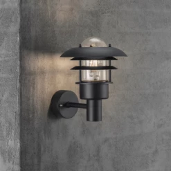 Nordlux Lønstrup 32 Udendørs Væglampe Sort 7 Nordlux Lønstrup 32 Udendørs Væglampe Sort -EL OG BELYSNING Butik unnamed file 1716