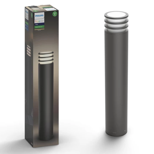 Philips Hue Lucca Udendørs Søjle E27 LED 4 Philips Hue Lucca Udendørs Søjle E27 LED - Billede 2