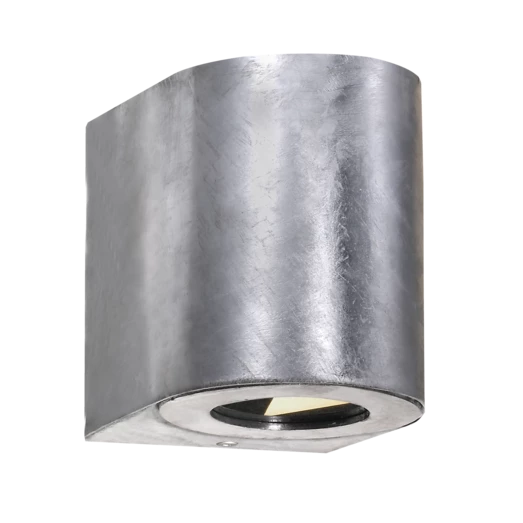 Nordlux Canto 2 Væglampe Galvaniseret 3 Nordlux Canto 2 Væglampe Galvaniseret
