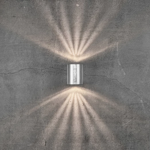 Nordlux Canto 2 Væglampe Galvaniseret 8 Nordlux Canto 2 Væglampe Galvaniseret - Billede 6