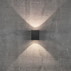 Nordlux Canto Kubi 2 Væglampe Sort -EL OG BELYSNING Butik unnamed file 1820