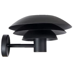 Dyberg Larsen DL31 Udendørs Væglampe Sort