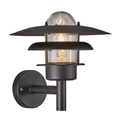 Nordlux Ry Udendørs Væglampe Sort -EL OG BELYSNING Butik unnamed file 1847