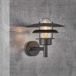 Nordlux Ry Udendørs Væglampe Sort -EL OG BELYSNING Butik unnamed file 1849