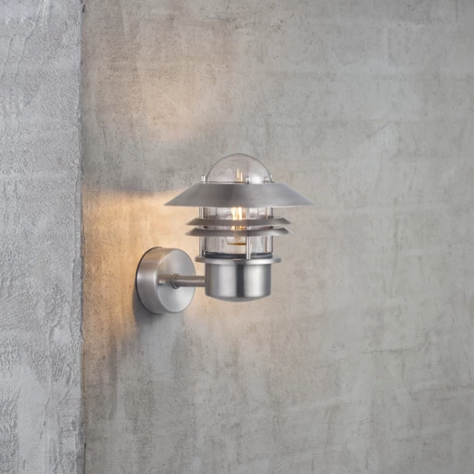 Nordlux Blokhus Udendørs Væglampe Galvaniseret 4 Nordlux Blokhus Udendørs Væglampe Galvaniseret - Billede 2