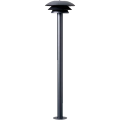 Dyberg Larsen DL20 Udendørs Havelampe Mat Sort, Ø20 Cm