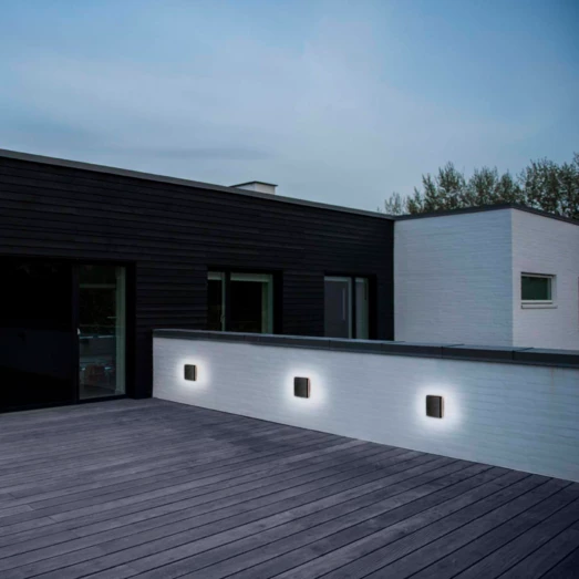 Nordlux Artego Firkantet Udendørs Væglampe Sort 5 Nordlux Artego Firkantet Udendørs Væglampe Sort - Billede 3