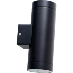 Dyberg Larsen Stege Udendørs Væglampe Up/down Sort