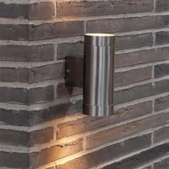 Nordlux Tin Maxi Udendørs Væglampe 2 Lyskilder Rustfrit Stål -EL OG BELYSNING Butik unnamed file 1914