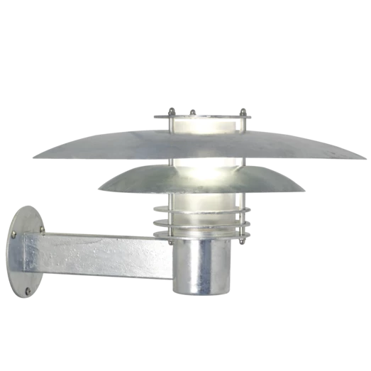 Nordlux Phoenix Udendørs Væglampe Galvaniseret 3 Nordlux Phoenix Udendørs Væglampe Galvaniseret