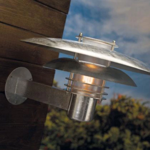 Nordlux Phoenix Udendørs Væglampe Galvaniseret 4 Nordlux Phoenix Udendørs Væglampe Galvaniseret - Billede 2