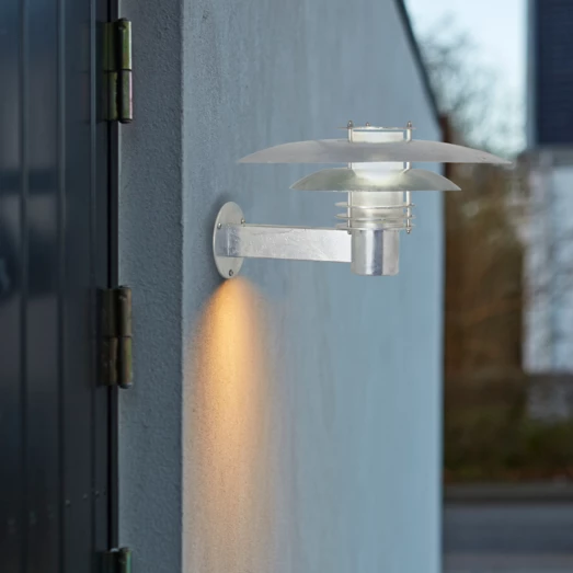 Nordlux Phoenix Udendørs Væglampe Galvaniseret 5 Nordlux Phoenix Udendørs Væglampe Galvaniseret - Billede 3