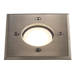 Nordlux Pato Square Nedgravningsspot GU10 Stål