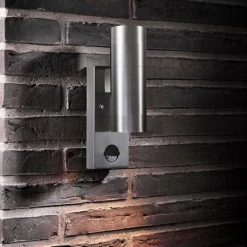 Nordlux Tin Sensor Udendørs Væglampe 2 Lyskilder Rustfrit Stål 7 Nordlux Tin Sensor Udendørs Væglampe 2 Lyskilder Rustfrit Stål -EL OG BELYSNING Butik unnamed file 1971