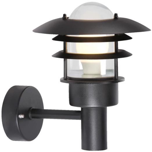 Nordlux Lønstrup 22 Udendørs Væglampe Sort 3 Nordlux Lønstrup 22 Udendørs Væglampe Sort