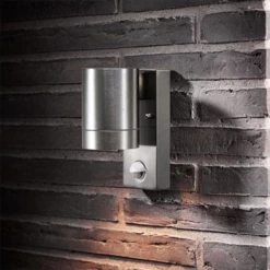 Nordlux Tin Maxi Udendørs Væglampe Med Sensor Aluminium -EL OG BELYSNING Butik unnamed file 2038