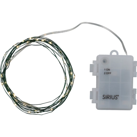 Sirius Knirke Lyskæde M/40 Lys 3,9 M Grøn 4 Sirius Knirke Lyskæde M/40 Lys 3,9 M Grøn - Billede 2