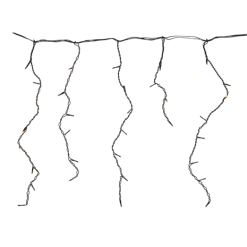 Sirius Top-Line Ice Crystal Forlænger Lyskæde M 100 LED-lys Varm Hvid