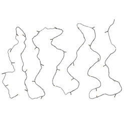 Sirius David Lyskæde M. 120 LED-lys Varm Hvid