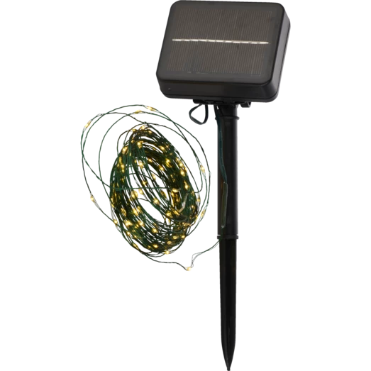 Sirius Knirke Solar Lyskæde M/80 Lys 7,9 M 3 Sirius Knirke Solar Lyskæde M/80 Lys 7,9 M