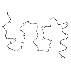 Sirius Top-Line Forlænger Lyskæde Med 300 LED-lys Varm Hvid